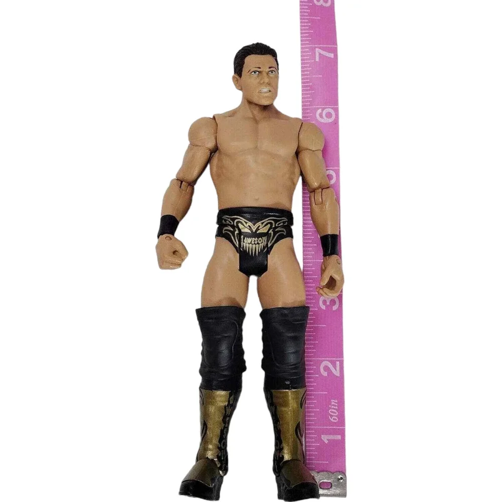WWE The Miz 2010 Mattel Action Figure Black and Gold Trunks 7